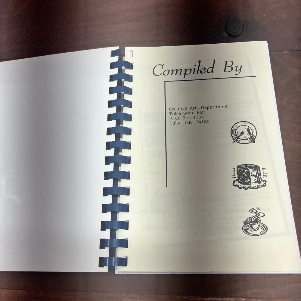 Tulsa State Fair Cookbook 1998 2nd Annual Prize Winning Recipes Oklahoma OK
